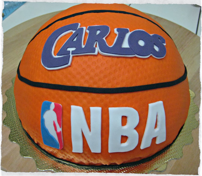  Tarta balón de baloncesto